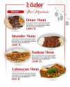 Etlik Özler Döner 2026 İftar Menüsü