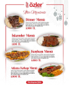 Hacıbayram Özler Döner 2026 İftar Menüsü